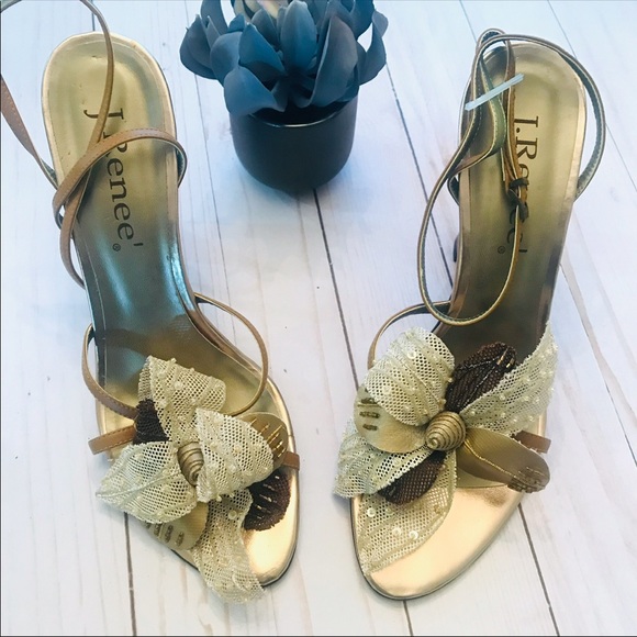 J.Renee Shoes - ✔️New J. Rene “Maria” Leather Sandals